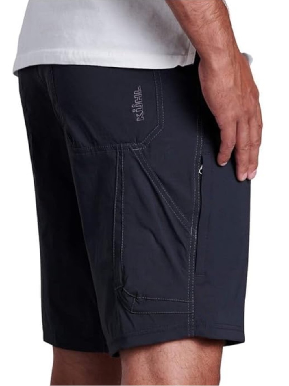 Kuhl Renegade Dark Gray Cargo Hiking Shorts | Size 34
